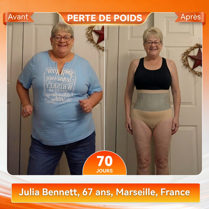 𝐿𝑈𝐶𝐾𝑌𝑆𝑂𝑁𝐺® 𝐌𝐨𝐫𝐢𝐧𝐠𝐚 & 𝐁𝐞𝐫𝐛𝐞𝐫𝐢𝐧𝐞 Short Sculptant et Brûleur de Graisse 4‑en‑1 aux Micro‑Particules👙