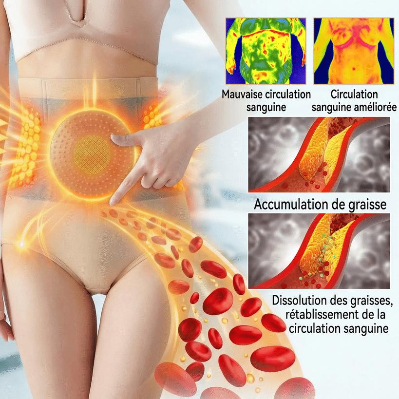 𝐿𝑈𝐶𝐾𝑌𝑆𝑂𝑁𝐺® 𝐌𝐨𝐫𝐢𝐧𝐠𝐚 & 𝐁𝐞𝐫𝐛𝐞𝐫𝐢𝐧𝐞 Short Sculptant et Brûleur de Graisse 4‑en‑1 aux Micro‑Particules👙