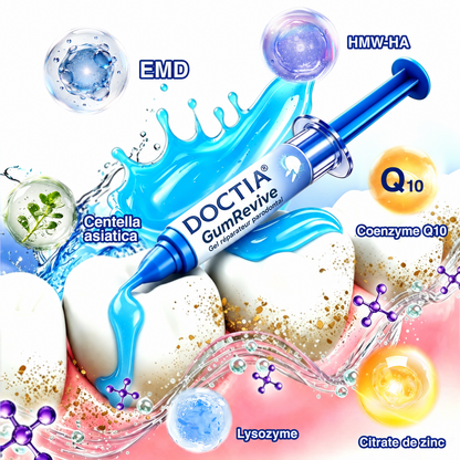 🏅🦷🛡️DOCTIA® GumRevive – Gel Réparateur Parodontal pour Gencives Sensibles🍃🍃