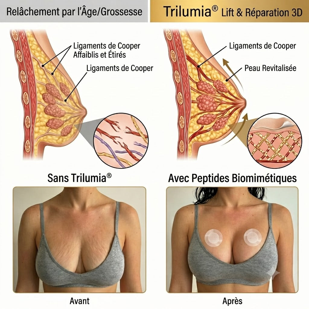 Trilumia®✨PATCH DE MICRONAIGLES NANO AVANCÉ POUR LE VOLUME ET LA FERMETÉ DU SEIN🎀
