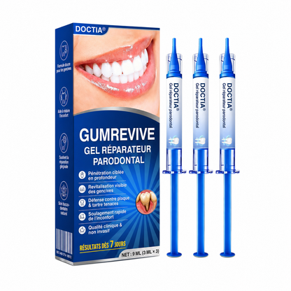 🏅🦷🛡️DOCTIA® GumRevive – Gel Réparateur Parodontal pour Gencives Sensibles🍃🍃