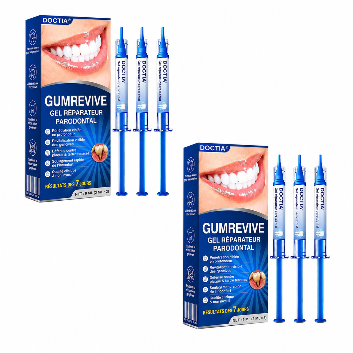 🏅🦷🛡️DOCTIA® GumRevive – Gel Réparateur Parodontal pour Gencives Sensibles🍃🍃