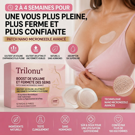 Trilumia®✨PATCH DE MICRONAIGLES NANO AVANCÉ POUR LE VOLUME ET LA FERMETÉ DU SEIN🎀